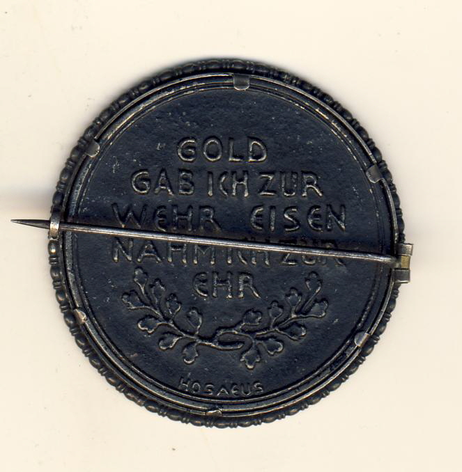 In Eiserner Zeit Brosche RS In Eiserner Zeit Brosche RS